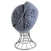 Фетровый шерстяной берет 332 серо-голубой Фетровый шерстяной берет 332 серо-голубой