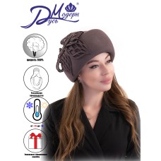 Фетровый шерстяной берет 332 капучино Фетровый шерстяной берет 332 капучино