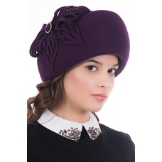 Фетровый шерстяной берет 332 цвет по согласованию Фетровый шерстяной берет 332 цвет по согласованию