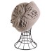 Фетровый шерстяной берет 332 песочный Фетровый шерстяной берет 332 песочный