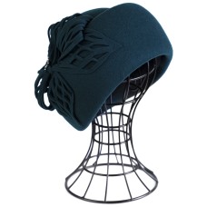 Фетровый шерстяной берет 332 морская волна Фетровый шерстяной берет 332 морская волна