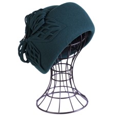 Фетровый шерстяной берет 332 море Фетровый шерстяной берет 332 море