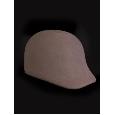 Фетровая шерстяная кепка 414. капучино