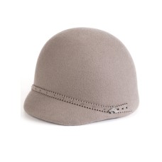 Фетровая шерстяная кепка 426 песочная
