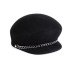 Картуз - фетровая шерстяная кепка 433. чёрный Картуз - фетровая шерстяная кепка 433. чёрный