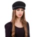 Картуз - фетровая шерстяная кепка 433. чёрный Картуз - фетровая шерстяная кепка 433. чёрный
