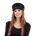 Картуз - фетровая шерстяная кепка 433. чёрный Картуз - фетровая шерстяная кепка 433. чёрный