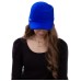 Фетровая шерстяная кепка 439 синяя Фетровая шерстяная кепка 439 синяя