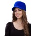 Фетровая шерстяная кепка 439 синяя Фетровая шерстяная кепка 439 синяя