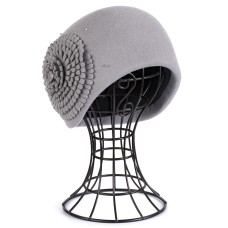 Фетровый шерстяной берет 500 серый Фетровый шерстяной берет 500 серый