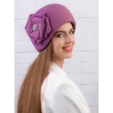 Фетровый шерстяной берет 500 роза Фетровый шерстяной берет 500 роза