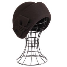 Фетровый шерстяной берет 518 коричневый Фетровый шерстяной берет 518 коричневый