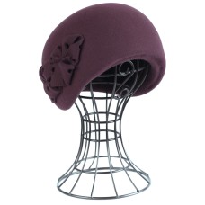 Фетровый шерстяной берет 523 чайная роза Фетровый шерстяной берет 523 чайная роза