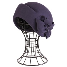 Фетровый шерстяной берет 528 лаванда Фетровый шерстяной берет 528 лаванда