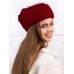 Фетровый шерстяной берет 530 Стюардесса Таблетка Вуалетка т-красная Фетровый шерстяной берет 530 Стюардесса Таблетка Вуалетка т-красная