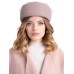 Фетровый шерстяной берет 530 Стюардесса Таблетка Вуалетка песок Фетровый шерстяной берет 530 Стюардесса Таблетка Вуалетка песок