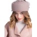 Фетровый шерстяной берет 530 Стюардесса Таблетка Вуалетка песок Фетровый шерстяной берет 530 Стюардесса Таблетка Вуалетка песок