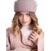 Фетровый шерстяной берет 530 Стюардесса Таблетка Вуалетка песок Фетровый шерстяной берет 530 Стюардесса Таблетка Вуалетка песок