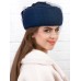 Фетровый шерстяной берет 530 Стюардесса Таблетка Вуалетка мор-волна Фетровый шерстяной берет 530 Стюардесса Таблетка Вуалетка мор-волна