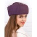 Фетровый шерстяной берет 530 Стюардесса Таблетка Вуалетка лаванда Фетровый шерстяной берет 530 Стюардесса Таблетка Вуалетка лаванда