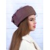 Фетровый шерстяной берет 530 Стюардесса Таблетка Вуалетка капучино Фетровый шерстяной берет 530 Стюардесса Таблетка Вуалетка капучино