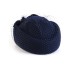Фетровый шерстяной берет 531 Стюардесса Таблетка Вуалетка Пилотка т-синяя