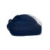 Фетровый шерстяной берет 531 Стюардесса Таблетка Вуалетка Пилотка т-синяя