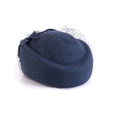 Фетровый шерстяной берет 531 Стюардесса Таблетка Вуалетка Пилотка мор-волна Фетровый шерстяной берет 531 Стюардесса Таблетка Вуалетка Пилотка мор-волна