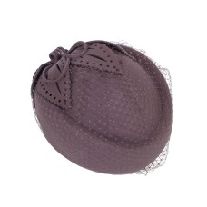 Фетровый шерстяной берет 531 Стюардесса Таблетка Вуалетка Пилотка Капучино47 Фетровый шерстяной берет 531 Стюардесса Таблетка Вуалетка Пилотка Капучино47