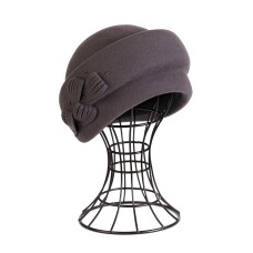 Фетровый шерстяной берет 153 капучино Фетровый шерстяной берет 153 капучино