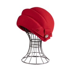 Фетровый шерстяной берет 170 красный Фетровый шерстяной берет 170 красный