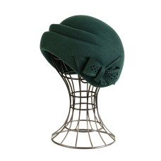 Фетровый шерстяной берет 174 изумруд Фетровый шерстяной берет 174 изумруд
