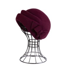 Фетровый шерстяной берет 174 марсал Фетровый шерстяной берет 174 марсал