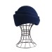 Фетровый шерстяной берет 231 тёмно-синий Фетровый шерстяной берет 231 тёмно-синий