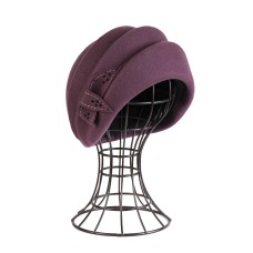 Фетровый шерстяной берет 271 тёмная роза Фетровый шерстяной берет 271 тёмная роза