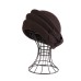 Фетровый шерстяной берет 274 коричневый