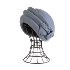 Фетровый шерстяной берет 274 серо-голубой Фетровый шерстяной берет 274 серо-голубой