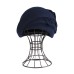 Фетровый шерстяной берет 275 тёмно-синий Фетровый шерстяной берет 275 тёмно-синий