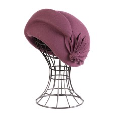 Фетровый шерстяной берет 276 роза