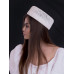 Соломенная шляпка ПилБокс №202 белый Соломенная шляпка ПилБокс №202 белый