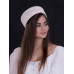 Соломенная шляпка ПилБокс № 203 белый Соломенная шляпка ПилБокс № 203 белый