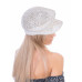 Соломенная  кепка№ 403 белая 