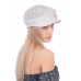 Соломенная  кепка№ 403 белая 
