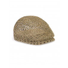 Соломенная кепка 413  универсальная с ажурным плетением