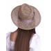 Соломенная шляпка №54 с плотным плетением