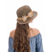 Соломенная шляпка 8 с плотным плетением