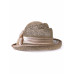 Соломенная шляпка №95 с плотным плетением